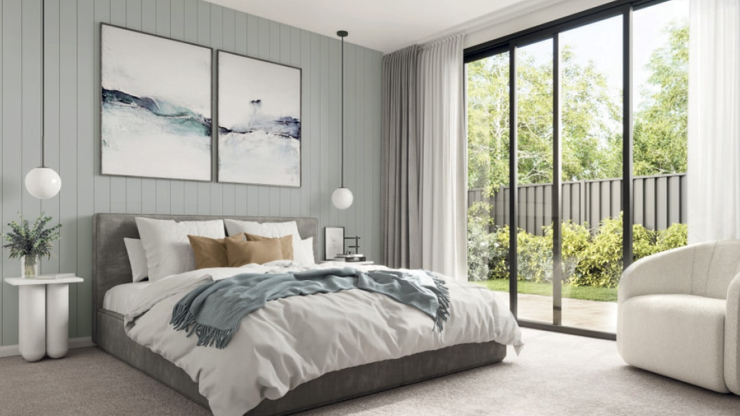 Majestic Tamworth - apartment bedroom artist impression