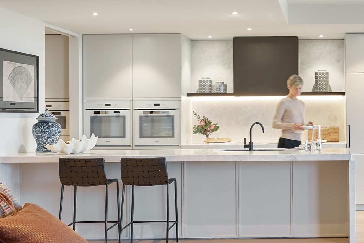 One Fell Swoop - woman in kitchen