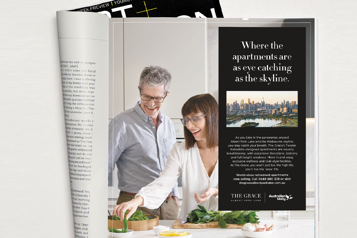 One Fell Swoop - magazine ad